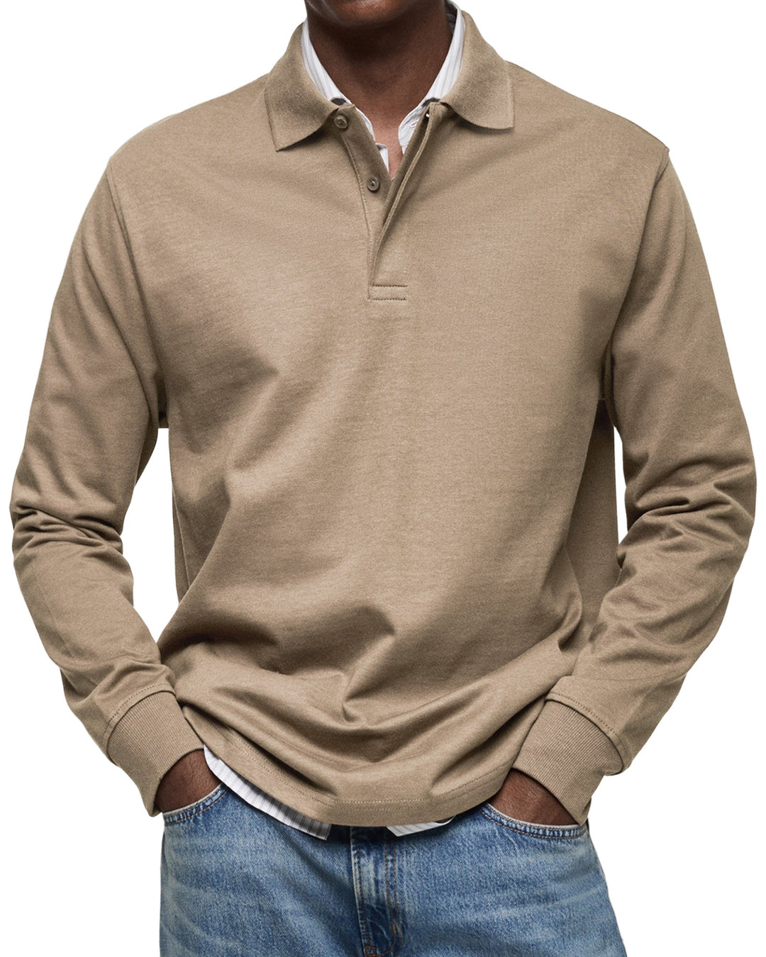 MARK | Luxury Polo with Long Sleeves