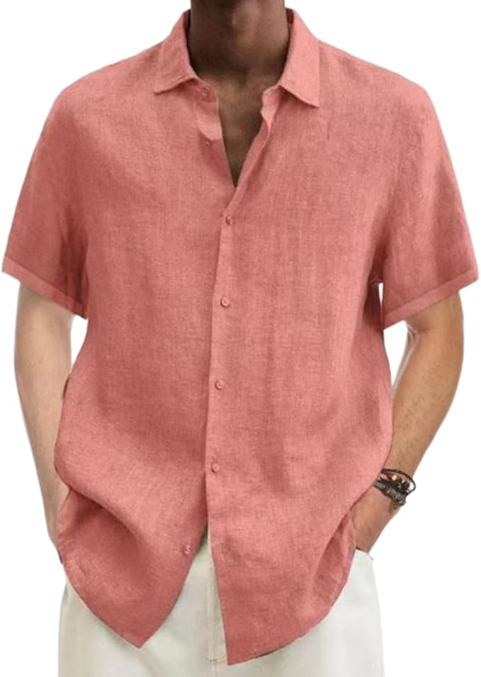 Adriaan | Linen Button Down Shirt for Men