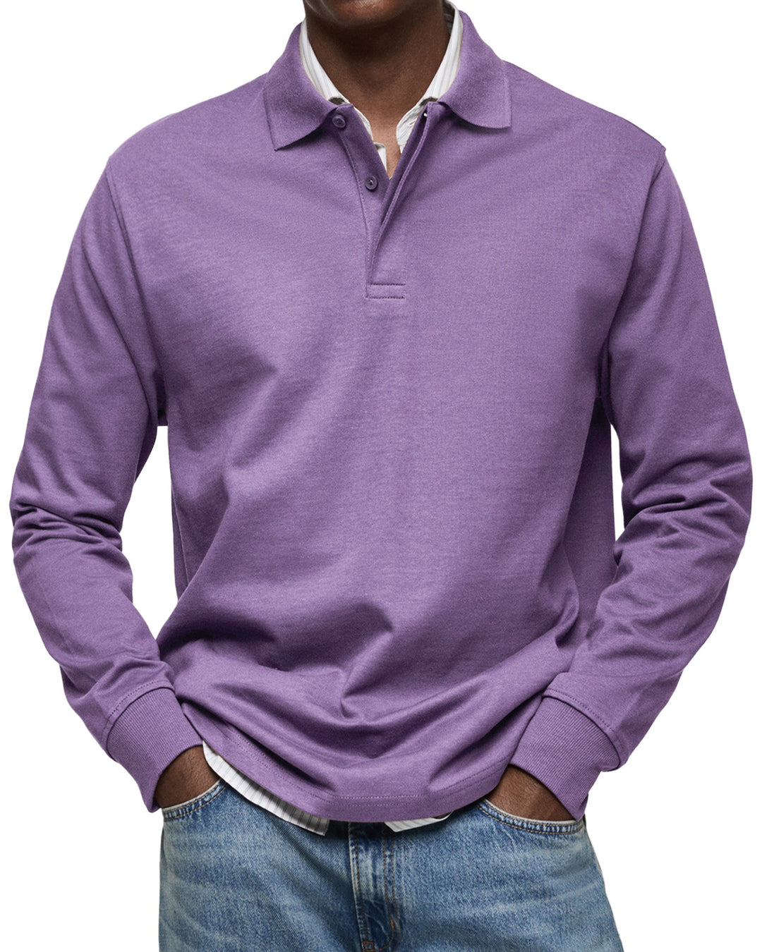 MARK | Luxury Polo with Long Sleeves