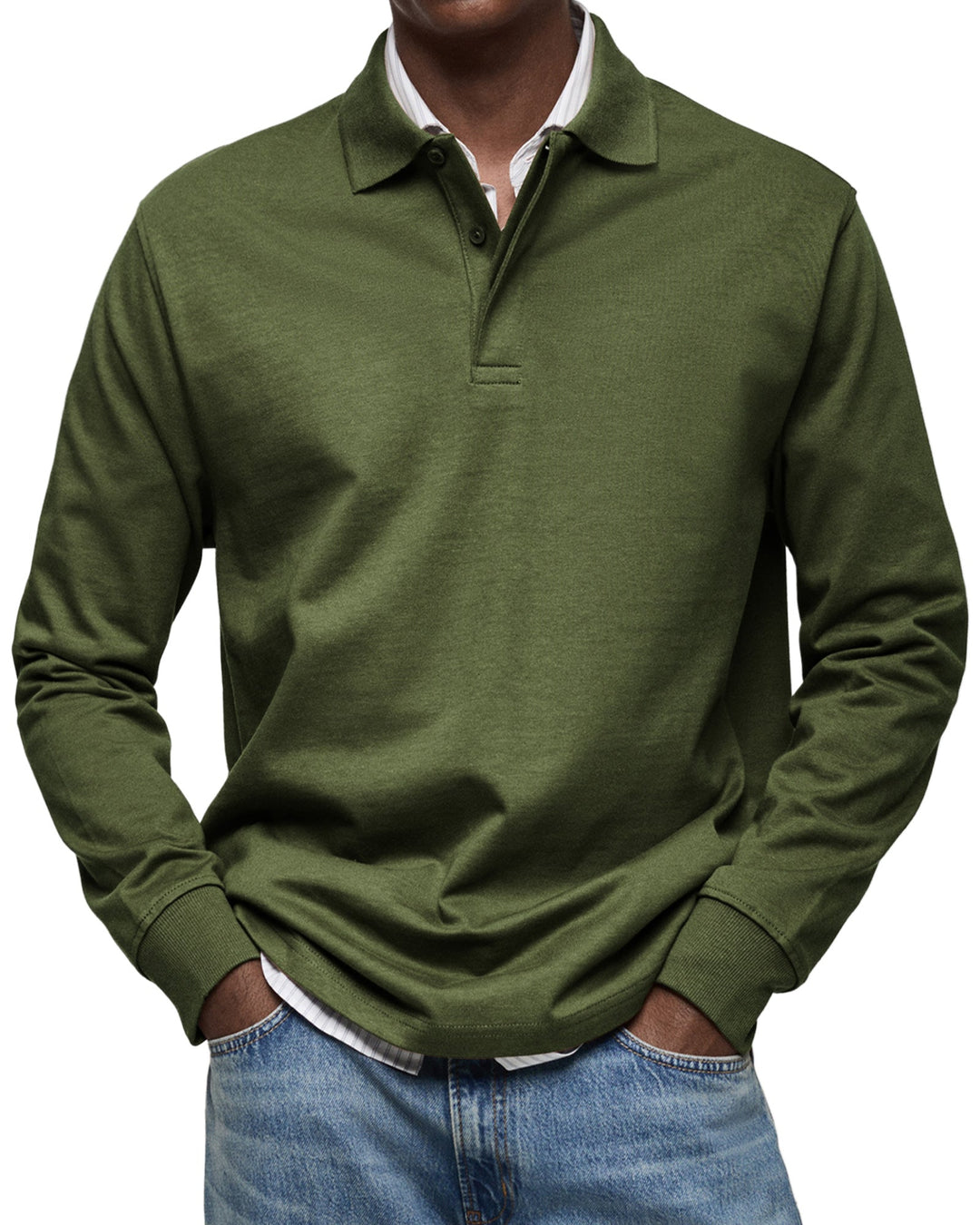 MARK | Luxury Polo with Long Sleeves