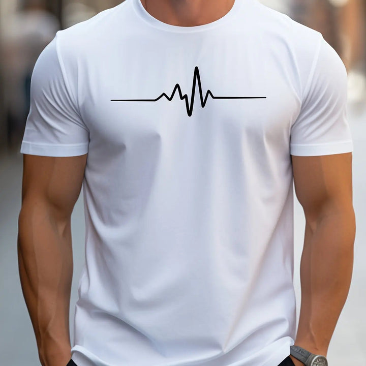 Antonio | Modern Graphic Print Slim fit T shirt