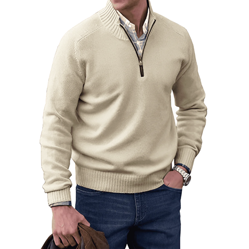 Noah™ | Cashmere Zipper Sweater
