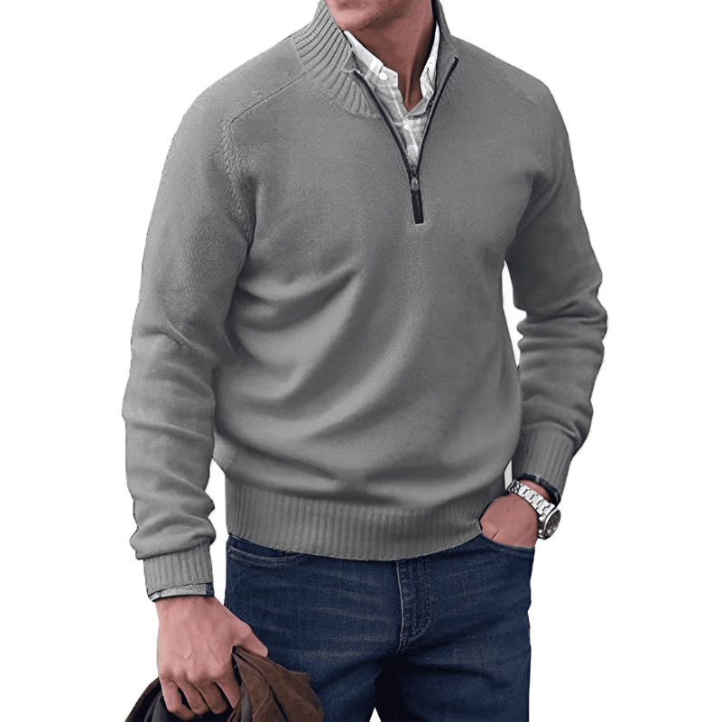 Noah™ | Cashmere Zipper Sweater