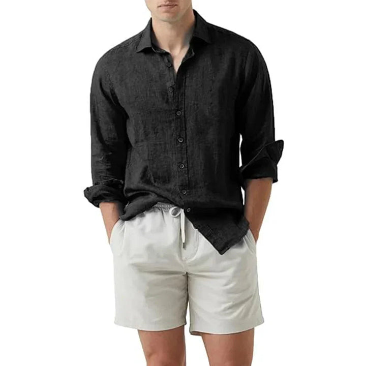 Luke | Relaxed Fit Natural Fiber Shirt
