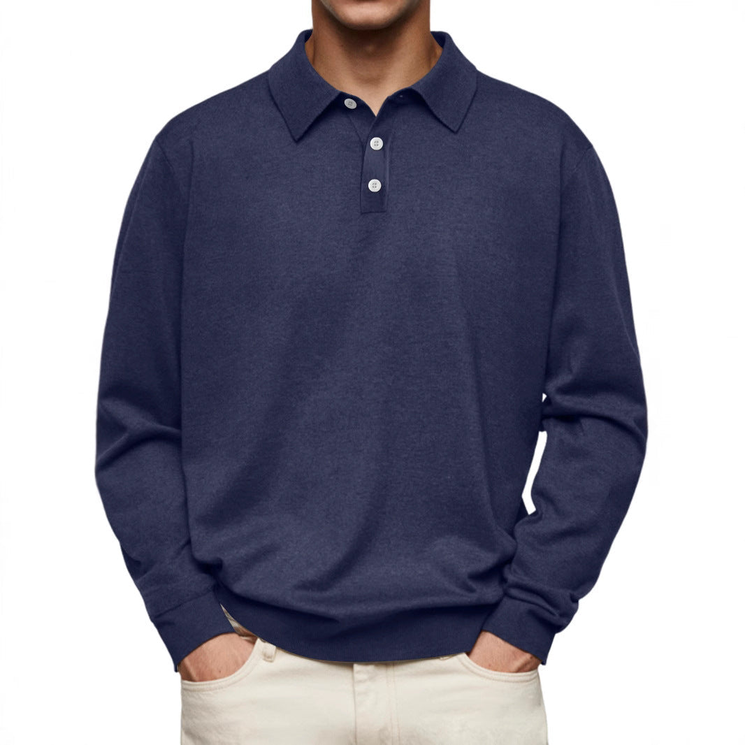 Lucas | Luxury Polo with Long Sleeves