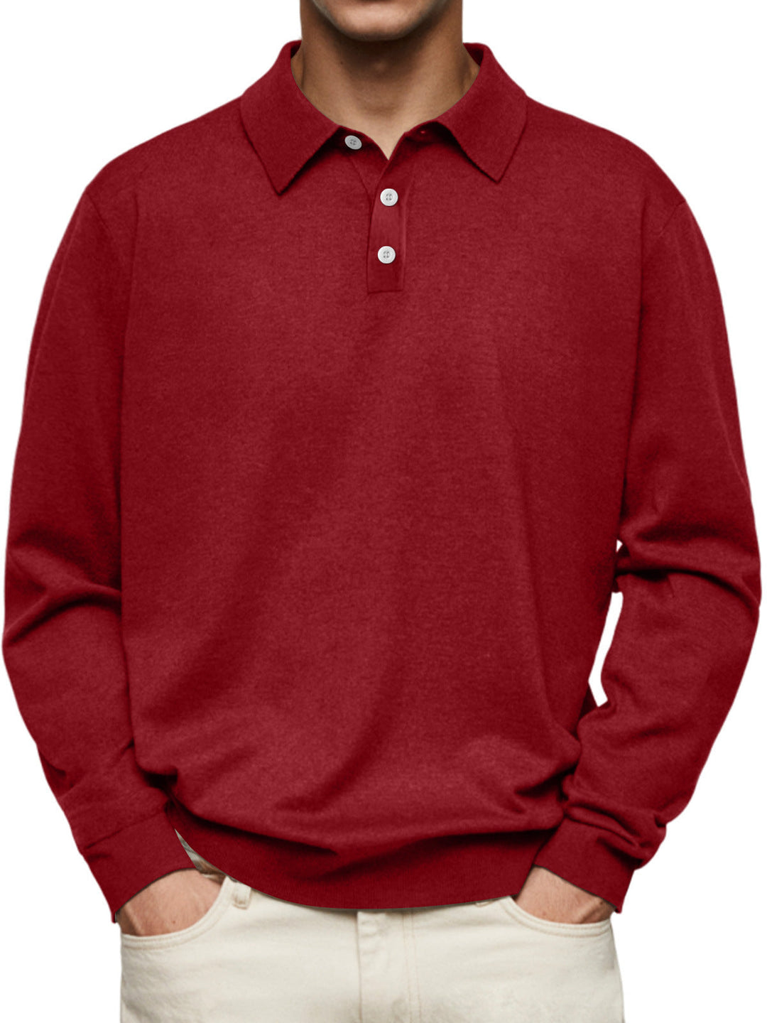 Lucas | Luxury Polo with Long Sleeves