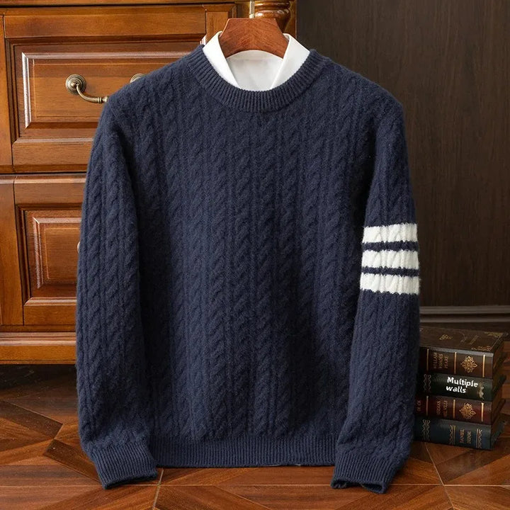 Felix™ | Cable Knit Wool Pullover