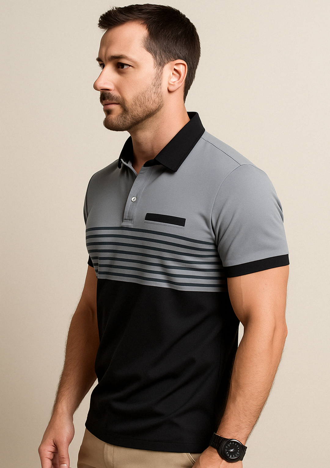 Albert | Mens Polo Shirt - Casual Golf Shirt